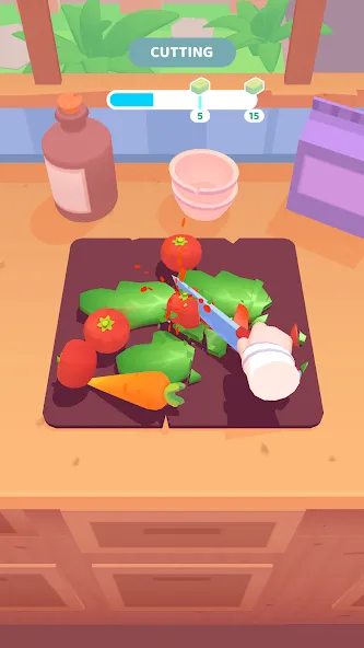 The Cook - 3D Cooking Game (Зе Кук) [МОД Unlocked] APK Android Screenshot 1