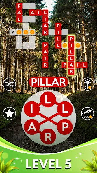 Wordscapes (Вордскейпс) [МОД Unlocked] APK Android Screenshot 5