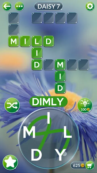 Wordscapes In Bloom (Вордскейпс Ин Блум) [МОД Меню] APK Android Screenshot 2