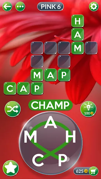 Wordscapes In Bloom (Вордскейпс Ин Блум) [МОД Меню] APK Android Screenshot 4