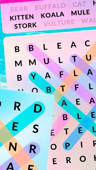 Wordscapes Search (Вордскейпс Серч) [МОД Premium] APK Android Screenshot 2