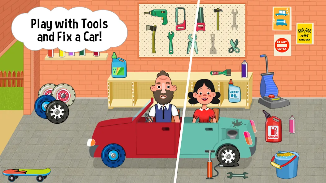 Pepi House: Happy Family (Пепи Хаус) [МОД Mega Pack] APK Android Screenshot 2