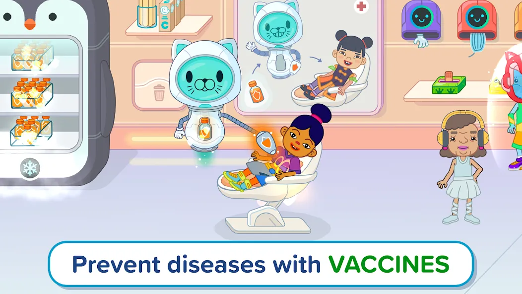 Pepi Hospital 2: Flu Clinic (Пепи Хоспитал 2) [МОД Меню] APK Android Screenshot 4