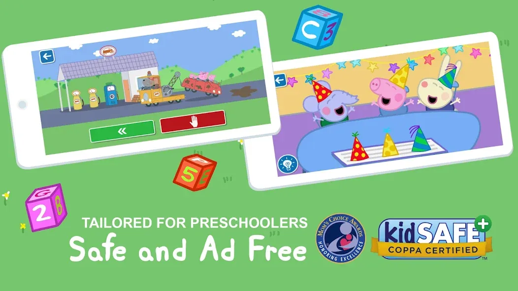 World of Peppa Pig: Kids Games (Мир свинки Пеппы) [МОД Много денег] APK Android Screenshot 2