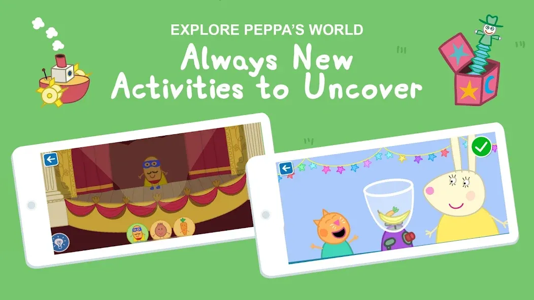 World of Peppa Pig: Kids Games (Мир свинки Пеппы) [МОД Много денег] APK Android Screenshot 3