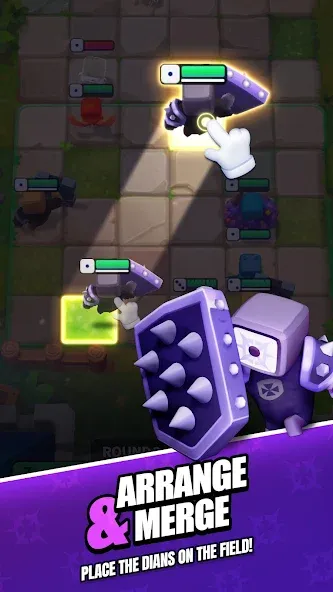 Roll Roll: Dice Heroes (Рэндом Дайс) [МОД Бесконечные монеты] APK Android Screenshot 1