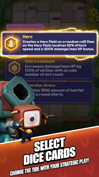 Roll Roll: Dice Heroes (Рэндом Дайс) [МОД Бесконечные монеты] APK Android Screenshot 2