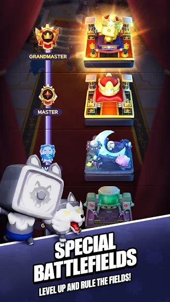 Roll Roll: Dice Heroes (Рэндом Дайс) [МОД Бесконечные монеты] APK Android Screenshot 5