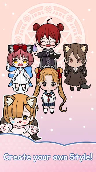 Unnie doll (Юнни кукла) [МОД Бесконечные монеты] APK Android Screenshot 2