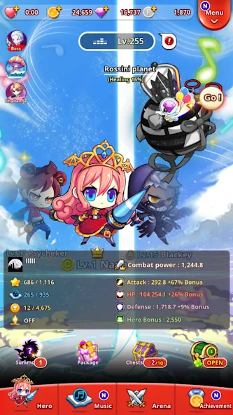 RhythmStar: Music Adventure (РитмСтар) [МОД Mega Pack] APK Android Screenshot 2