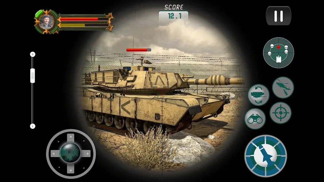 Army Tank Games Offline 3d [МОД Меню] APK Android Screenshot 2