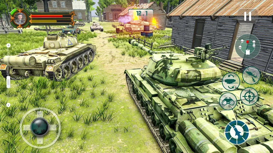 Army Tank Games Offline 3d [МОД Меню] APK Android Screenshot 5