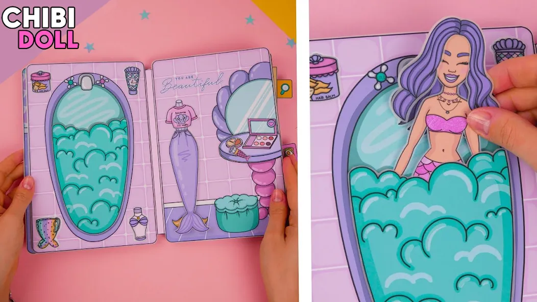 Chibi Dolls Dress Up Games (Чиби Куклы Игра в Одевание) [МОД Unlocked] APK Android Screenshot 2