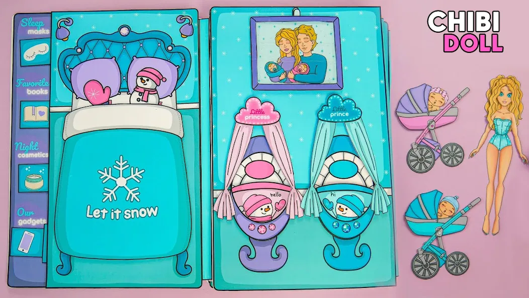 Chibi Dolls Dress Up Games (Чиби Куклы Игра в Одевание) [МОД Unlocked] APK Android Screenshot 3