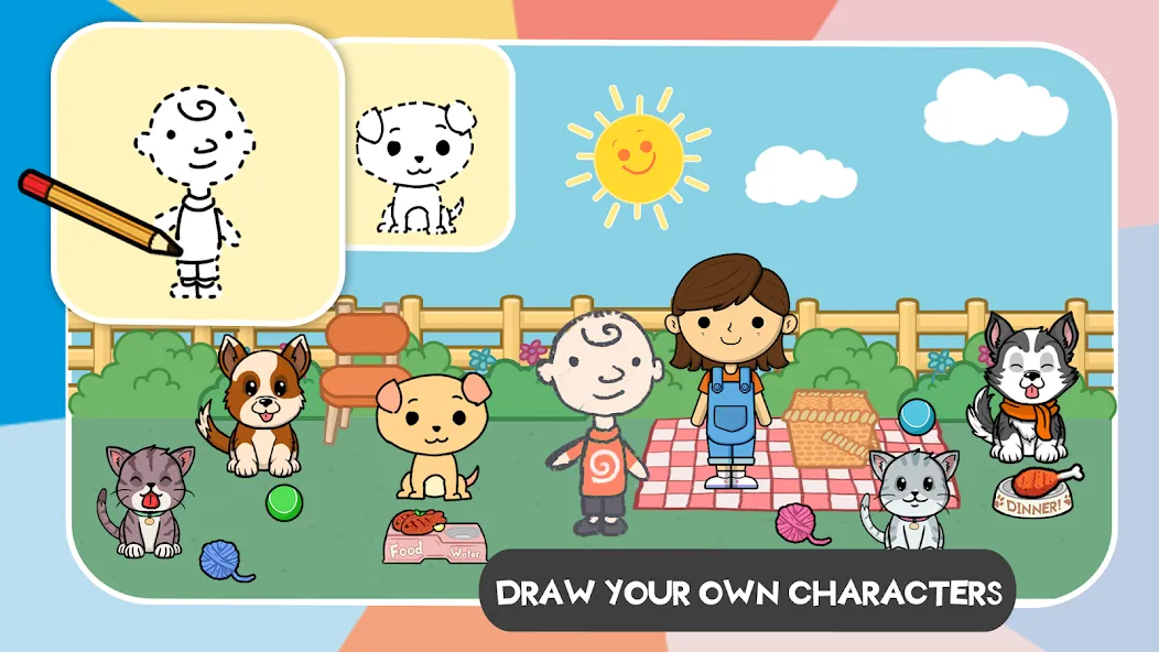 Lila's World:Create Play Learn [МОД Unlocked] APK Android Screenshot 4