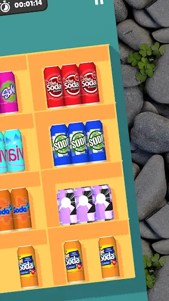 Tidy Box Match 3D (Тиди Бокс Матч 3Д) [МОД Бесконечные монеты] APK Android Screenshot 3