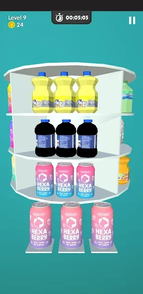 Tidy Goods Match 3D Master (Тайди Гудс Матч 3Д Мастер) [МОД Unlocked] APK Android Screenshot 2