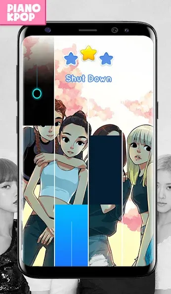 BLACK PINK Magic Piano (БЛЭК ПИНК Мэджик Тайлз 2022) [МОД Unlocked] APK Android Screenshot 2