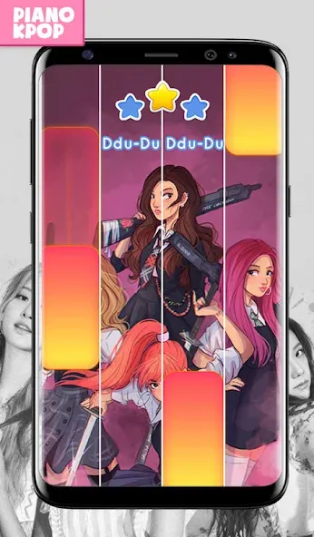 BLACK PINK Magic Piano (БЛЭК ПИНК Мэджик Тайлз 2022) [МОД Unlocked] APK Android Screenshot 3