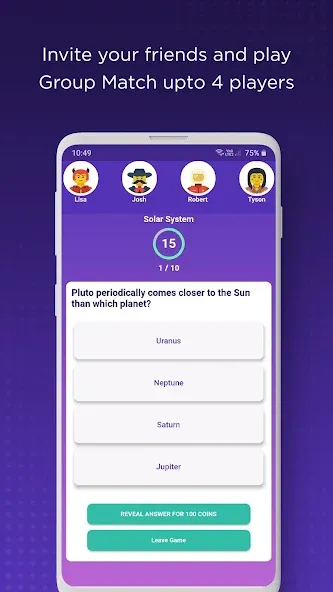 QuizPot: Group GK Quiz Trivia (КвизПот) [МОД Меню] APK Android Screenshot 5