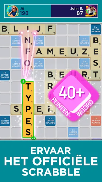 Scrabble® GO - Woordspel (Скрэббл ГО) [МОД Много денег] APK Android Screenshot 1
