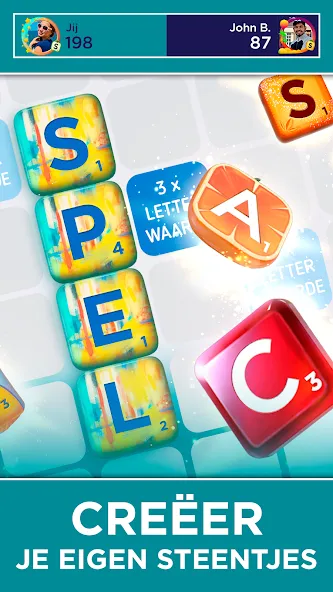 Scrabble® GO - Woordspel (Скрэббл ГО) [МОД Много денег] APK Android Screenshot 4