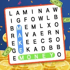 Make Money: Word Search (Мейк Мани) [МОД Все открыто] APK Android