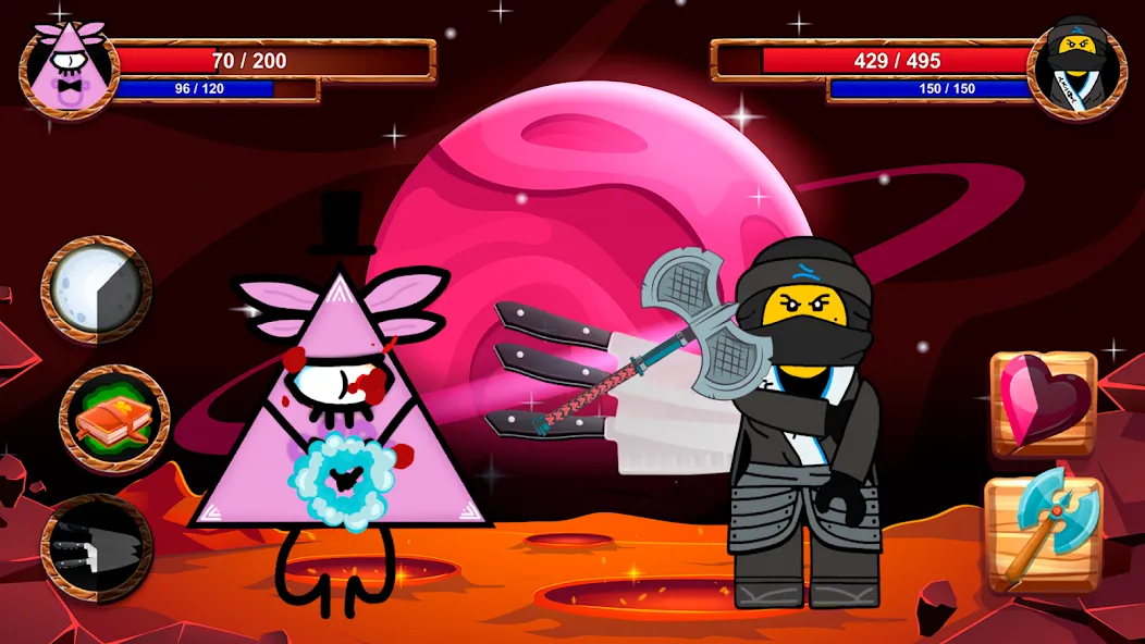 Cartoon Battle [МОД Premium] APK Android Screenshot 4