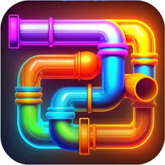 Pipe Puzzle Connect (Пайп Пазл Коннект) [МОД Много денег] APK Android