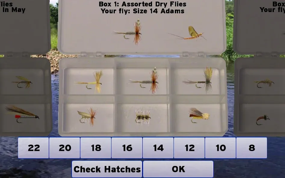 Fly Fishing Simulator (Флай Фишинг Симулятор) [МОД Бесконечные монеты] APK Android Screenshot 3