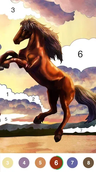 Tap Color® Color by number (Тап Колор) [МОД Все открыто] APK Android Screenshot 1