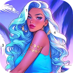 Paint Color: Color by number [МОД Меню] APK Android