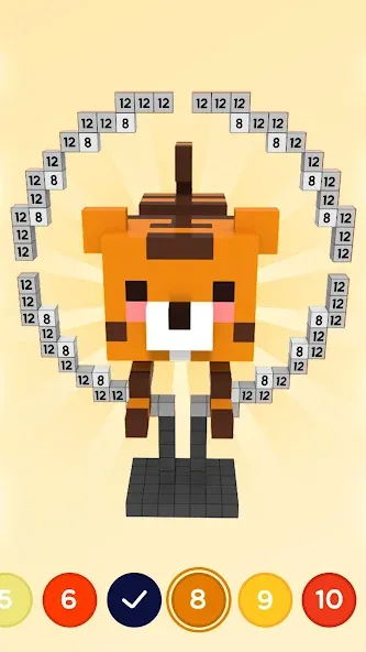 Pixel.ly 3D [МОД Все открыто] APK Android Screenshot 4