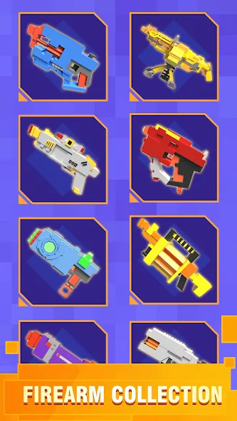 Pixel Shooting: Craft Demolish (Пиксельное стрелялка) [МОД Много денег] APK Android Screenshot 5