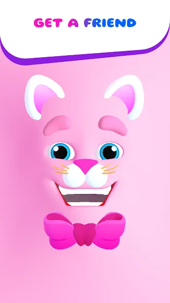 My Talking Slimy: Cat Friends (Май Токинг Слайми) [МОД Много денег] APK Android Screenshot 1