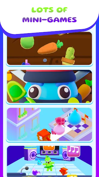 My Talking Slimy: Cat Friends (Май Токинг Слайми) [МОД Много денег] APK Android Screenshot 4