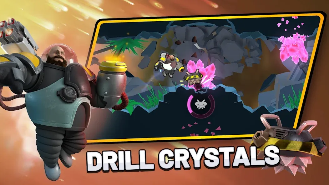 Drill Wars (Дрилл Ворс) [МОД Бесконечные монеты] APK Android Screenshot 2
