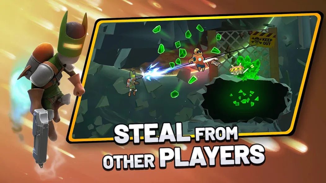 Drill Wars (Дрилл Ворс) [МОД Бесконечные монеты] APK Android Screenshot 3