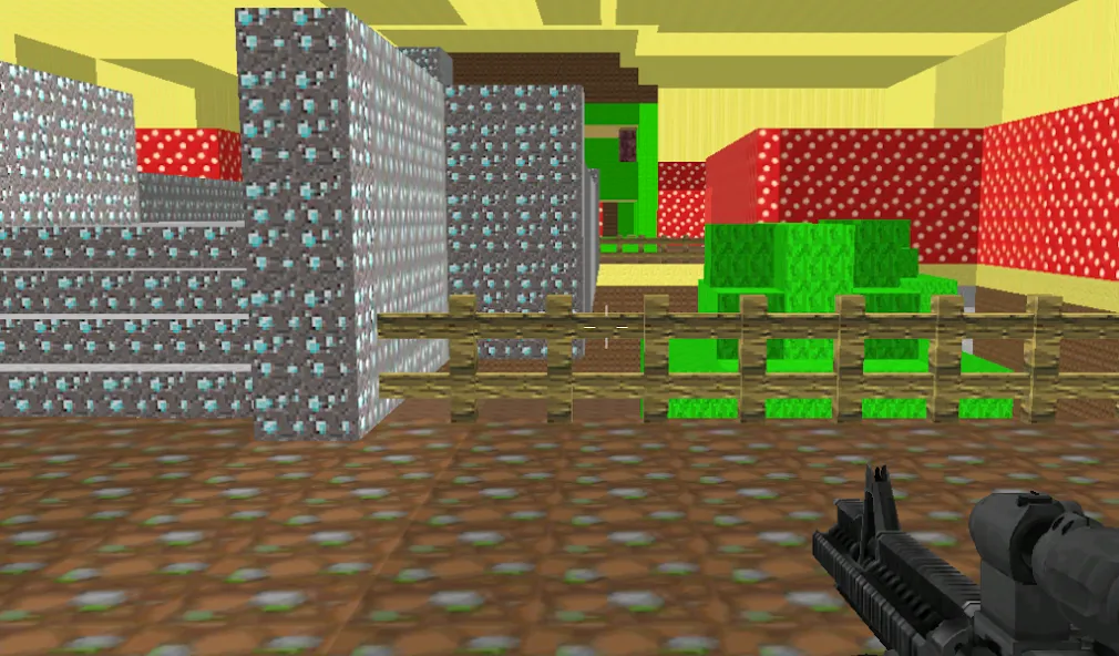 Pixel Combat: Battle Royale (Пиксельный бой) [МОД Меню] APK Android Screenshot 1