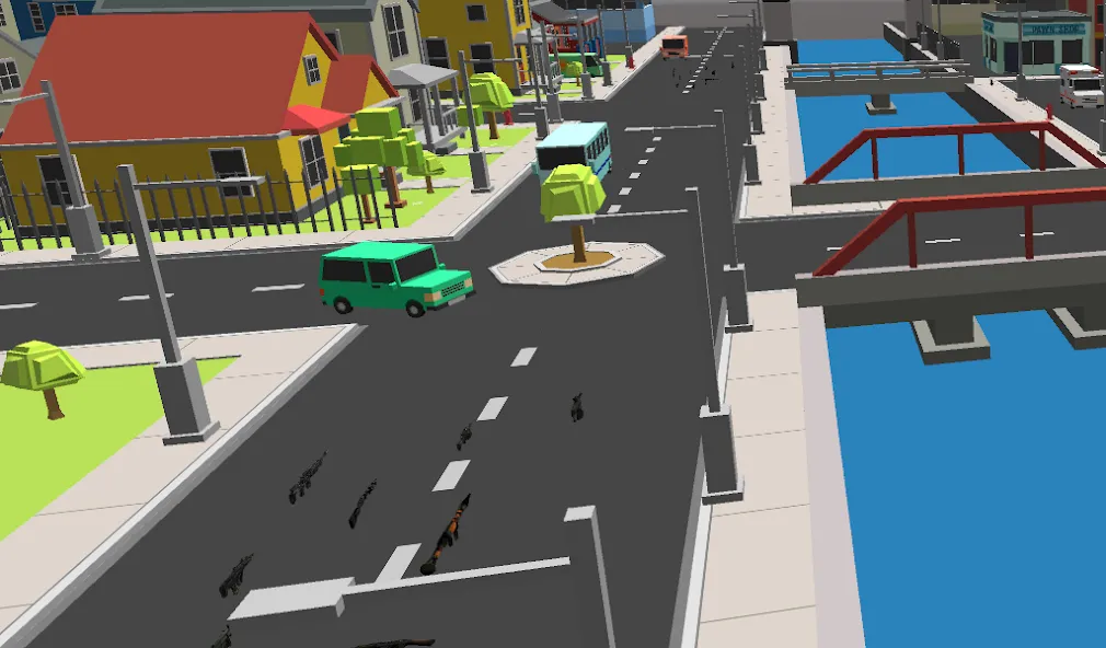 Pixel Combat: Battle Royale (Пиксельный бой) [МОД Меню] APK Android Screenshot 5