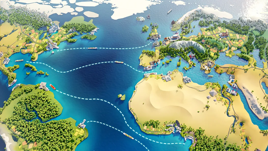Port City: Ship Tycoon (Порт Сити) [МОД Меню] APK Android Screenshot 4