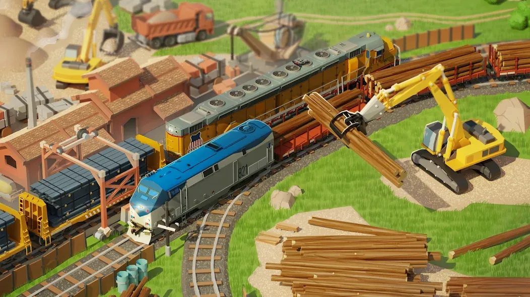 Train Station 2: Rail Tycoon (Трейн Стейшн 2) [МОД Unlocked] APK Android Screenshot 4