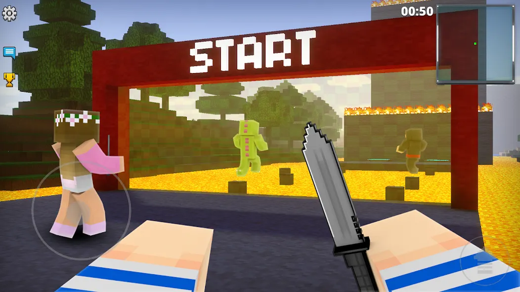 Pixel Strike 3D - FPS Gun Game (Пиксель Страйк 3Д) [МОД Mega Pack] APK Android Screenshot 5