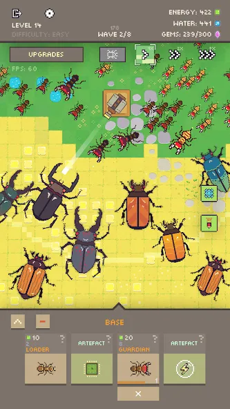 Ants vs Robots [МОД Все открыто] APK Android Screenshot 1