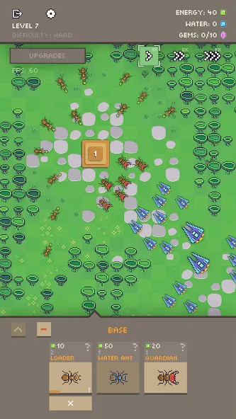 Ants vs Robots [МОД Все открыто] APK Android Screenshot 2