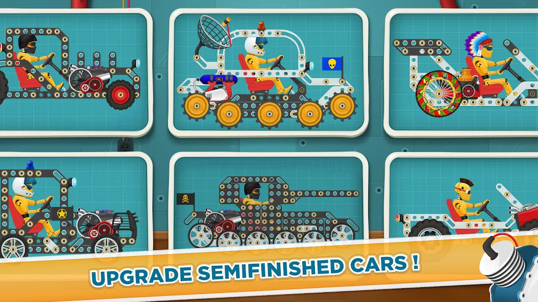 Car Builder & Racing for Kids [МОД Все открыто] APK Android Screenshot 2