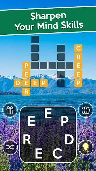Word Cross: Crossy Word Search (Уорд Кросс) [МОД Меню] APK Android Screenshot 2