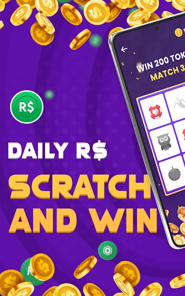 Spinbux - Robux (Спинбакс) [МОД Все открыто] APK Android Screenshot 5