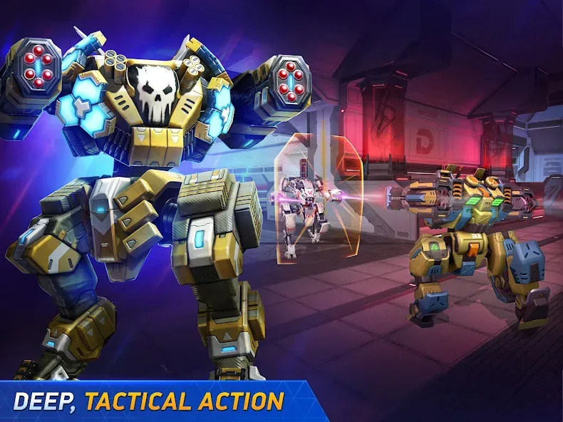 Mech Arena - Shooting Game (Мех Арена) [МОД Меню] APK Android Screenshot 3