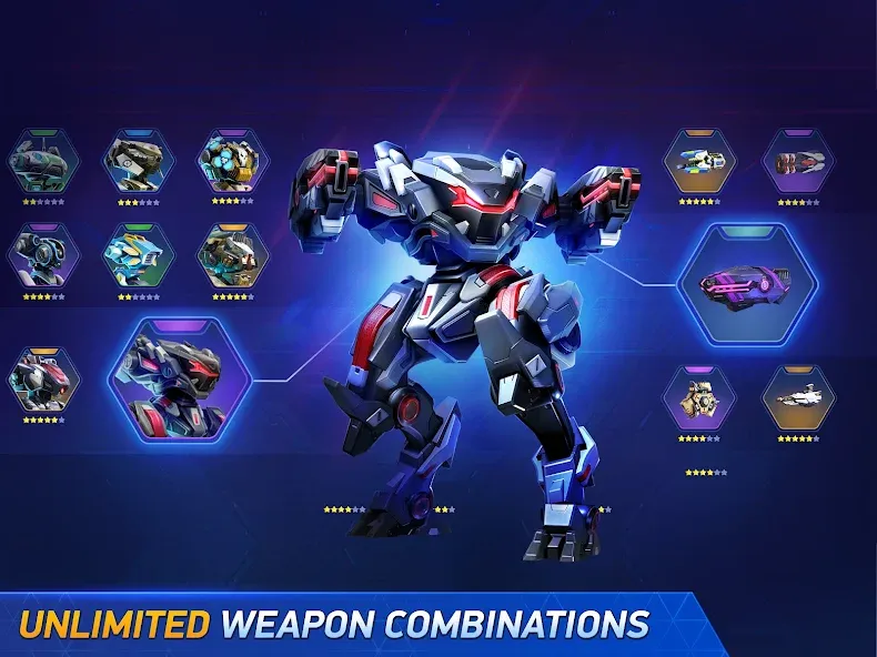 Mech Arena - Shooting Game (Мех Арена) [МОД Меню] APK Android Screenshot 4